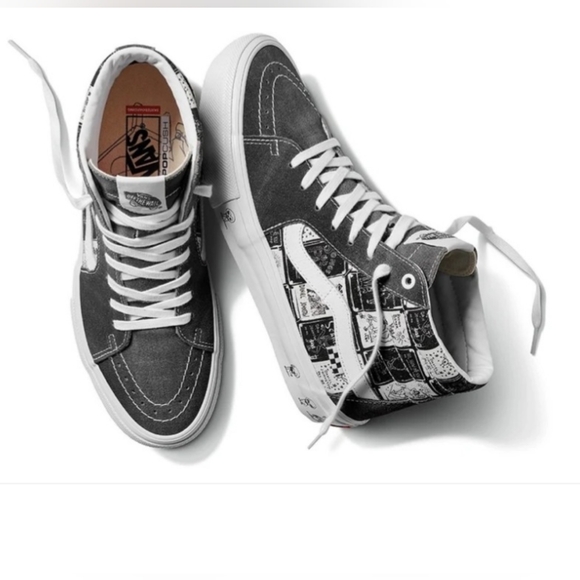 Vans X Daniel Johnston Skate Sk8-Hi *NWT* - Picture 2 of 11